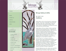 Tablet Screenshot of mirogegallery.com